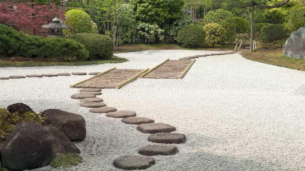 Comment créer une allée en pas japonais avec du gravier 5 Comment créer une allée en pas japonais avec du gravier