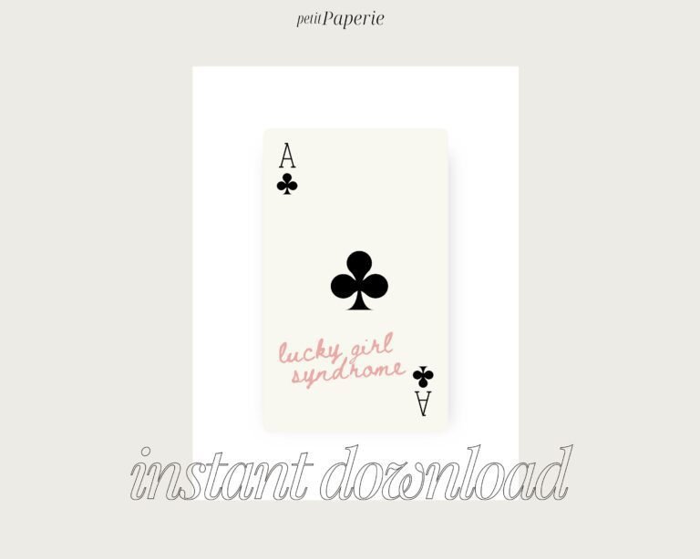 Que représente l'As de Trèfle dans le jeu de cartes 4 as de trefle avec des symboles de chance