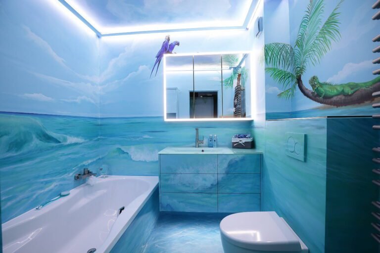 Comment peindre une baignoire : avis et conseils pratiques 29 baignoire en cours de peinture coloree