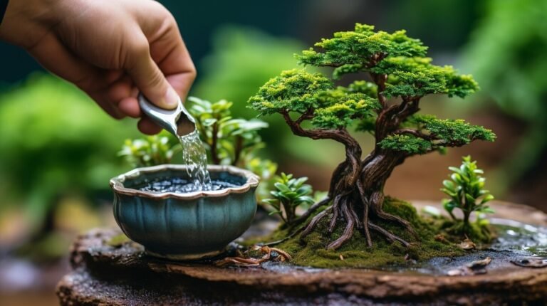 bonsai bien entretenu en pleine croissance 1