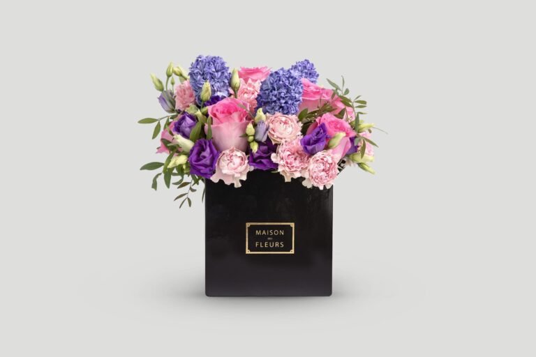 bouquet de fleurs luxueuses a paris