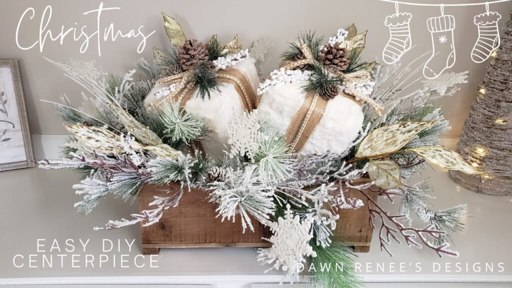 Comment créer un centre de table de Noël fait soi-même facilement 4 Comment créer un centre de table de Noël fait soi-même facilement