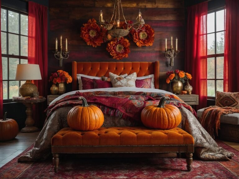 Où trouver des citrouilles décoratives chez Maisons du Monde 40 citrouilles decoratives dans un interieur chaleureux