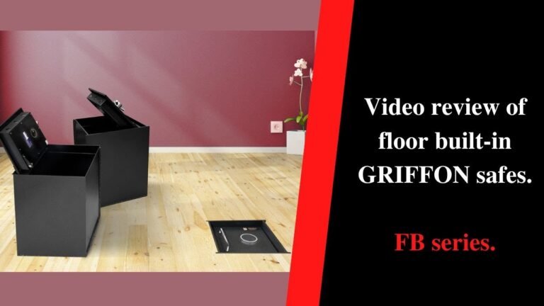 coffre fort encastre dans un sol