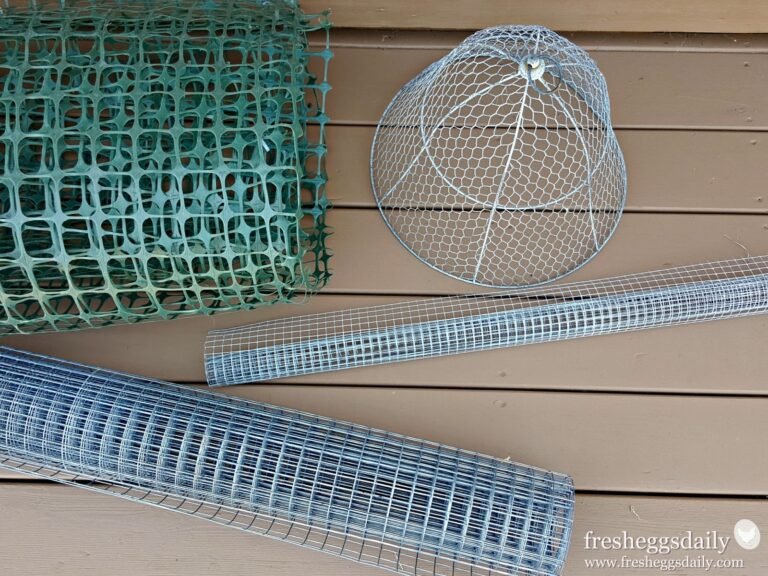 Comment choisir le meilleur filet pour poules chez Brico Dépôt 16 differents types de filets pour poules