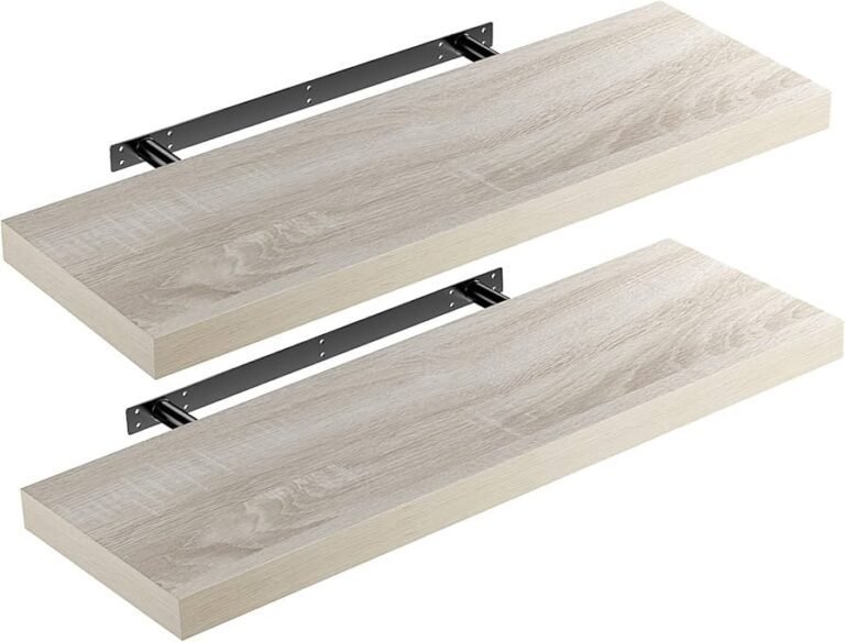 etageres murales avec fixations invisibles elegantes