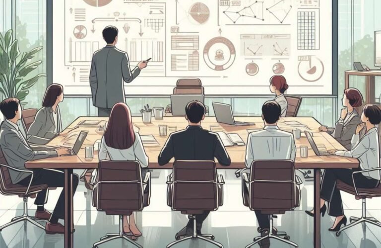 illustration du cse en reunion