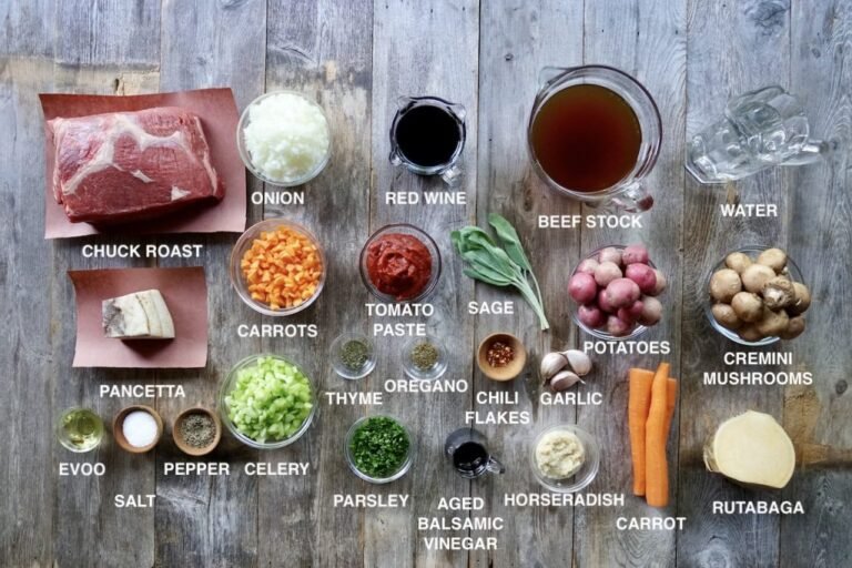 Comment réussir la recette d'un pot au feu de bœuf savoureux 45 ingredients frais pour pot au feu de boeuf