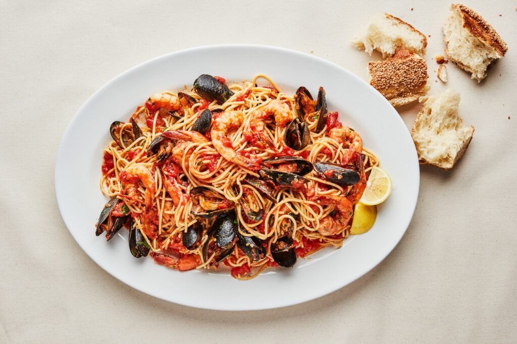 Quelle est la meilleure recette de pâte aux fruits de mer à essayer