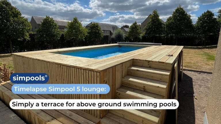 Comment aménager une terrasse autour d'une piscine hors sol 1 terrasse en bois autour dune piscine hors sol