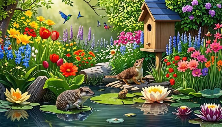 Que sont les jardins du Pic Vert et que peuvent-ils offrir 4 un jardin luxuriant avec des oiseaux colores