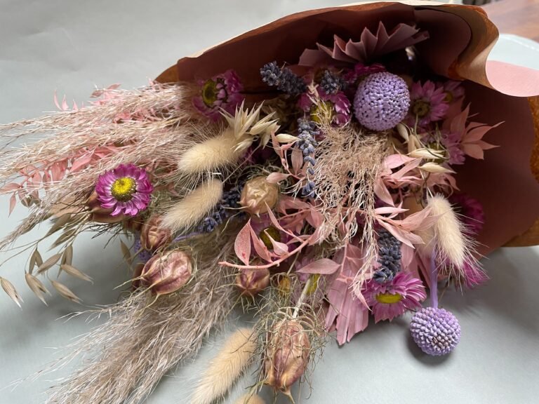 Où trouver un bouquet de fleurs séchées pas cher en ligne 25 un joli bouquet de fleurs sechees colorees