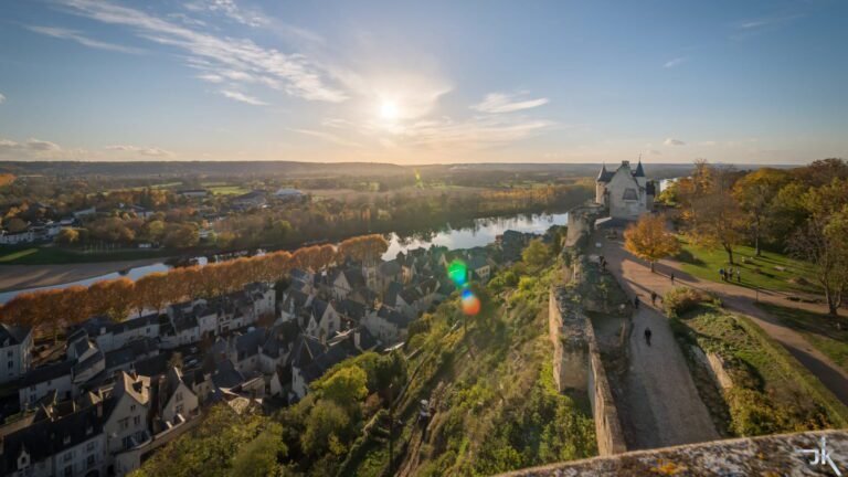 Pourquoi acheter une maison à Sainte-Maure est-il un bon choix 37 vue panoramique de sainte maure et ses paysages